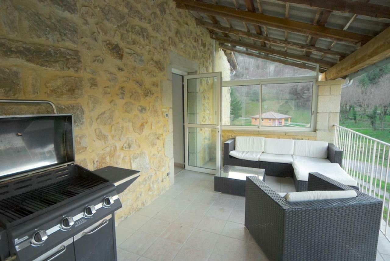 La Maison De Bonneval Jaujac Bagian luar foto